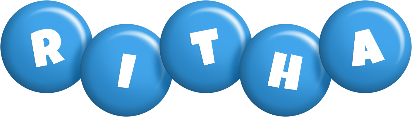 Ritha candy-blue logo