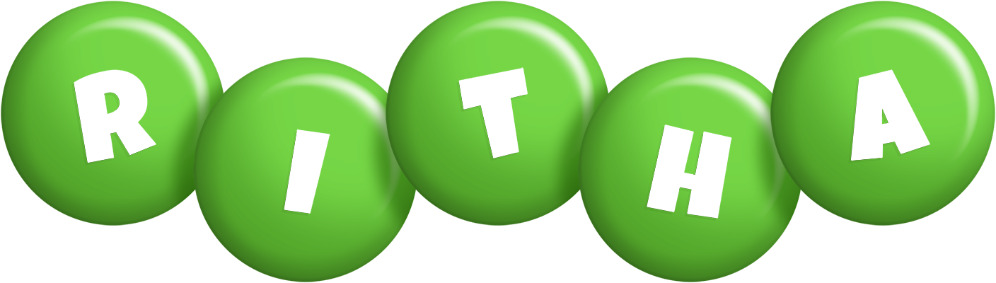 Ritha candy-green logo