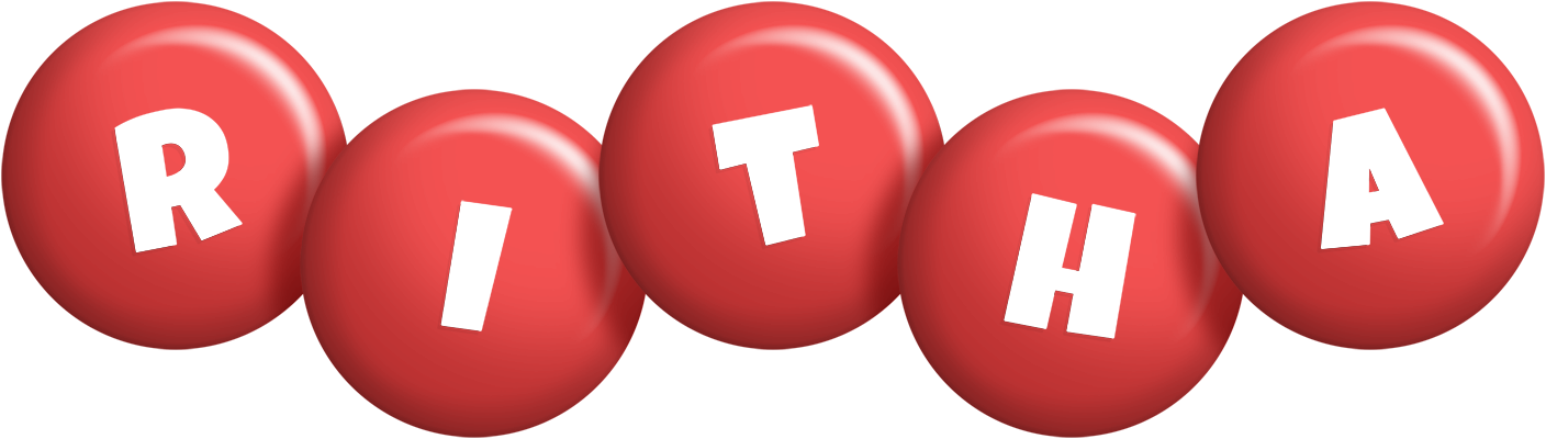 Ritha candy-red logo
