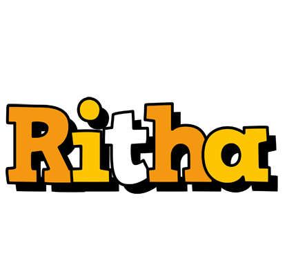 Ritha cartoon logo