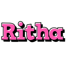 Ritha girlish logo