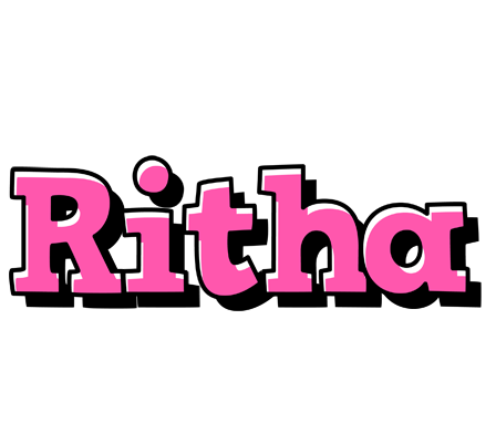 Ritha girlish logo
