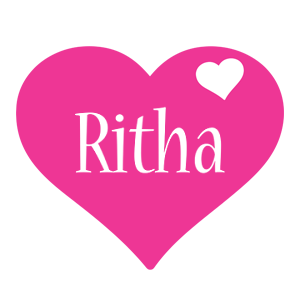 Ritha love-heart logo