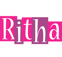 Ritha whine logo