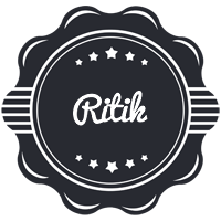 Ritik badge logo