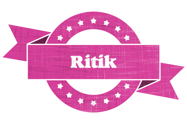 Ritik beauty logo