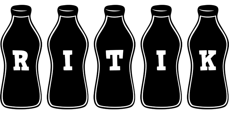 Ritik bottle logo