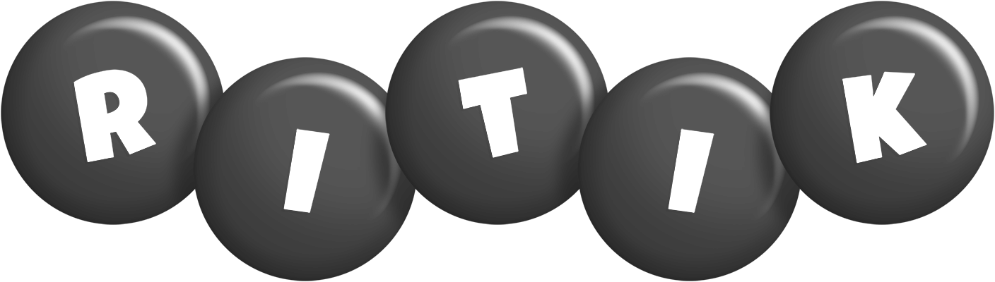 Ritik candy-black logo