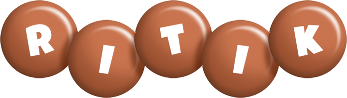 Ritik candy-brown logo