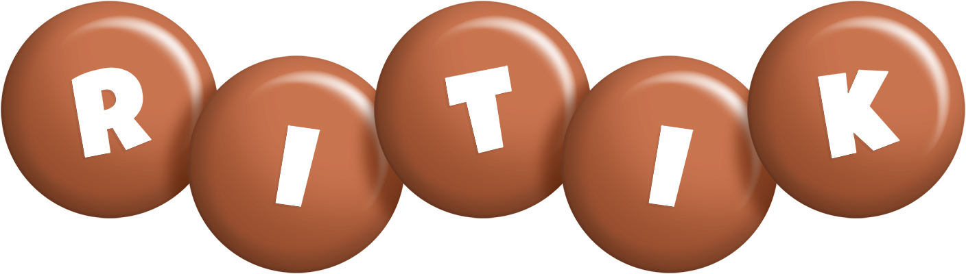 Ritik candy-brown logo