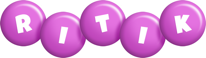 Ritik candy-purple logo