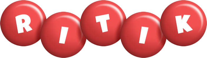 Ritik candy-red logo