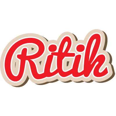 Ritik chocolate logo