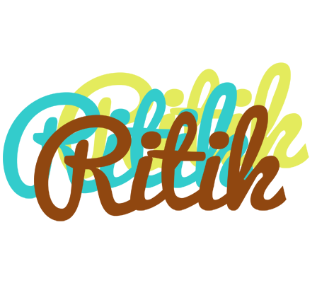 Ritik cupcake logo