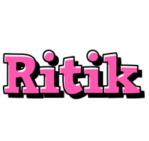 Ritik girlish logo