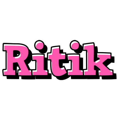 Ritik girlish logo