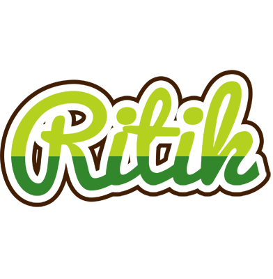 Ritik golfing logo