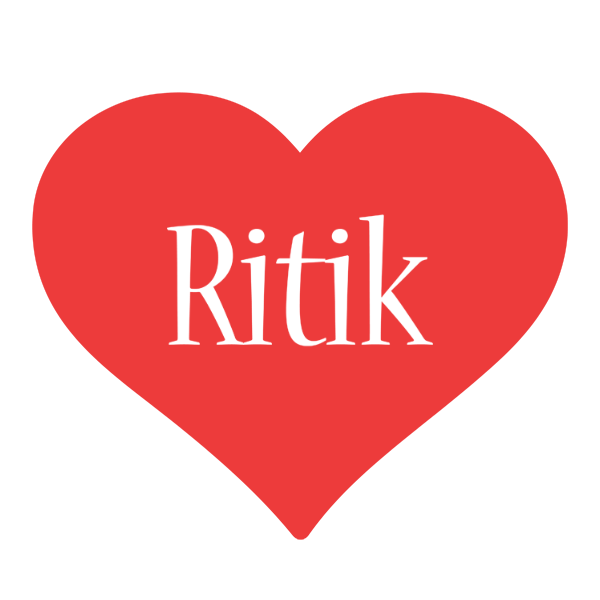 Ritik love logo