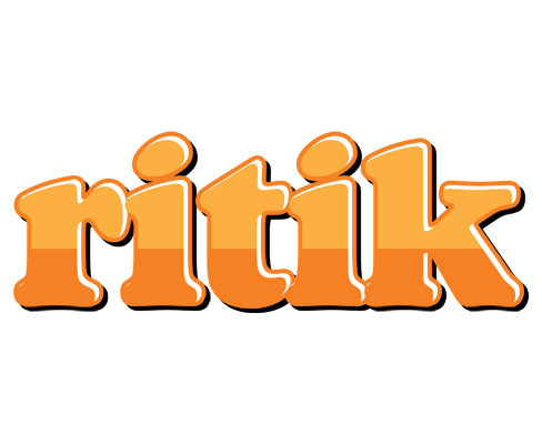Ritik orange logo