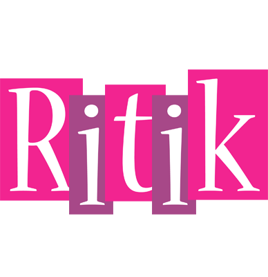 Ritik whine logo