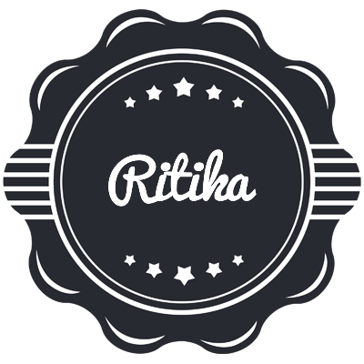 Ritika badge logo