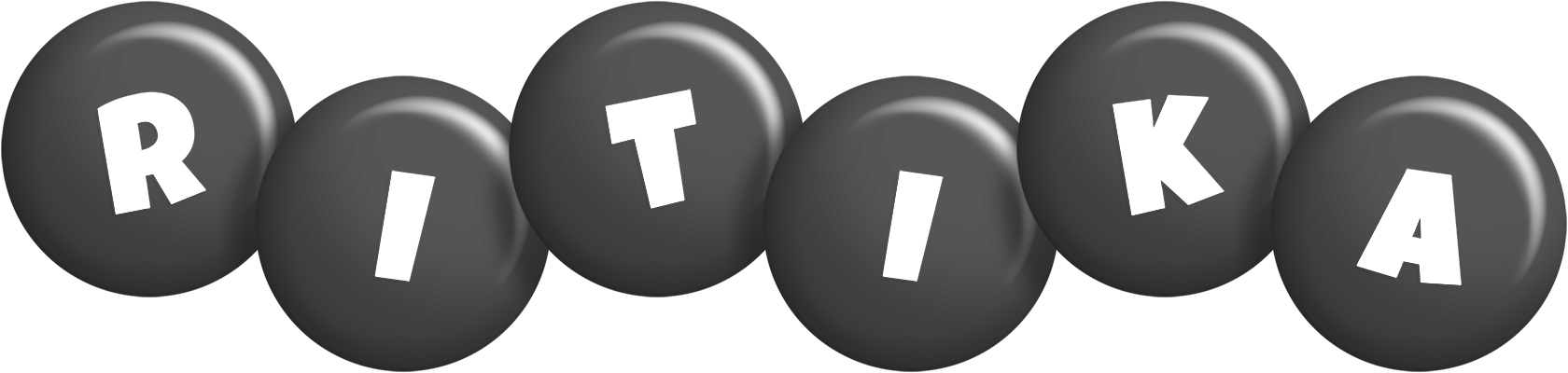 Ritika candy-black logo