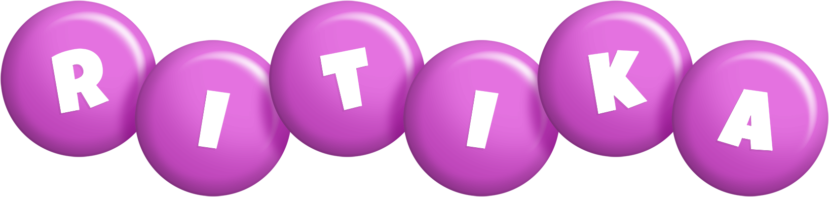 Ritika candy-purple logo