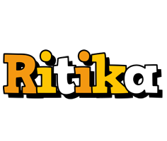 Ritika cartoon logo