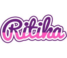 Ritika cheerful logo