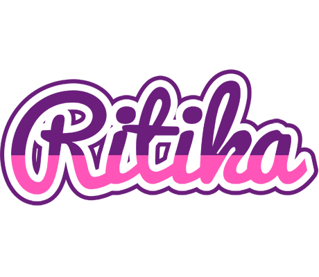 Ritika cheerful logo