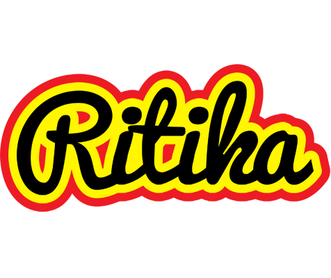 Ritika flaming logo