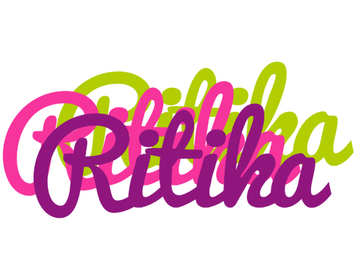 Ritika flowers logo