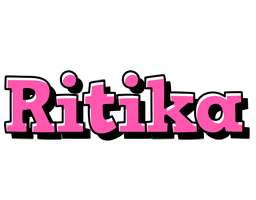 Ritika girlish logo