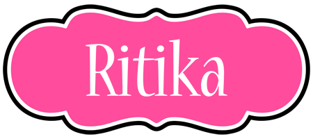 Ritika invitation logo