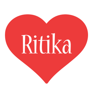 Ritika love logo