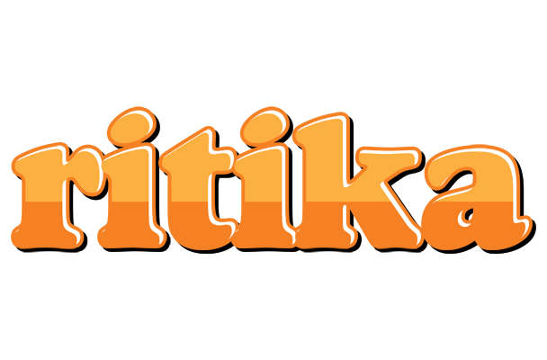 Ritika orange logo