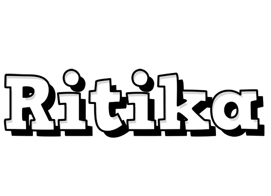 Ritika snowing logo
