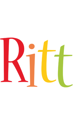 Ritt birthday logo