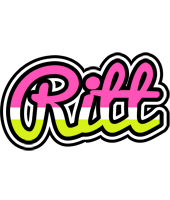 Ritt candies logo