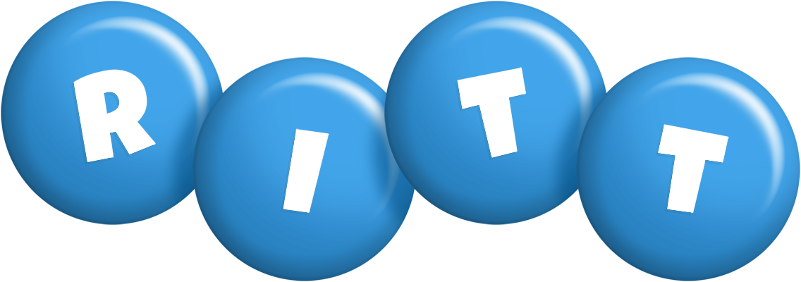 Ritt candy-blue logo
