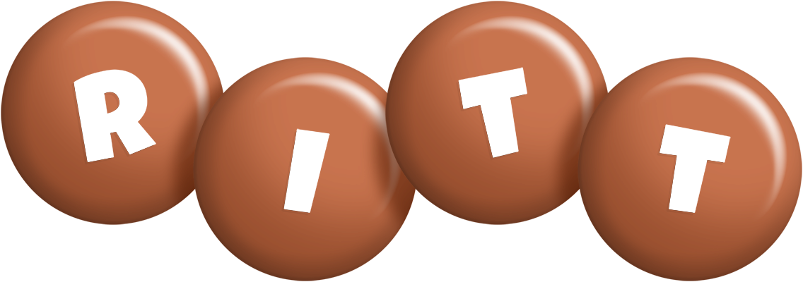 Ritt candy-brown logo