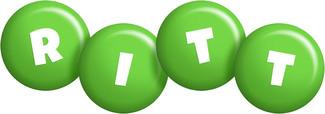 Ritt candy-green logo