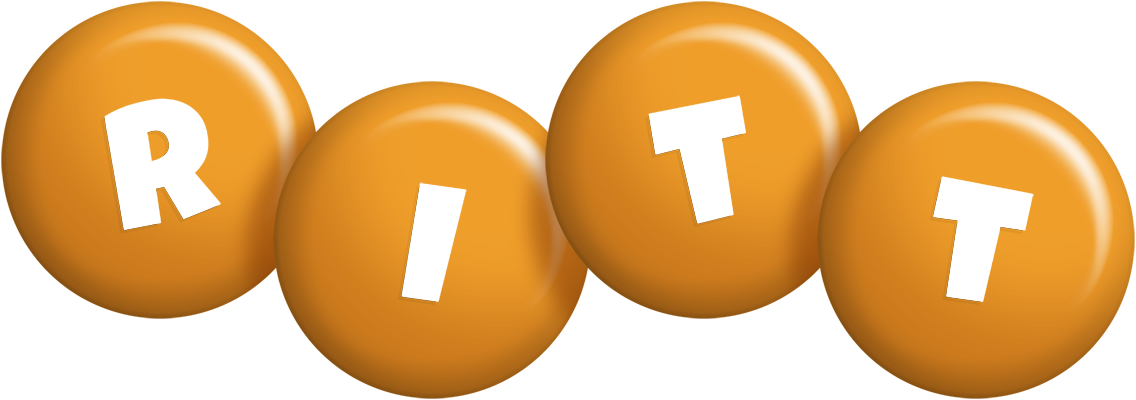 Ritt candy-orange logo