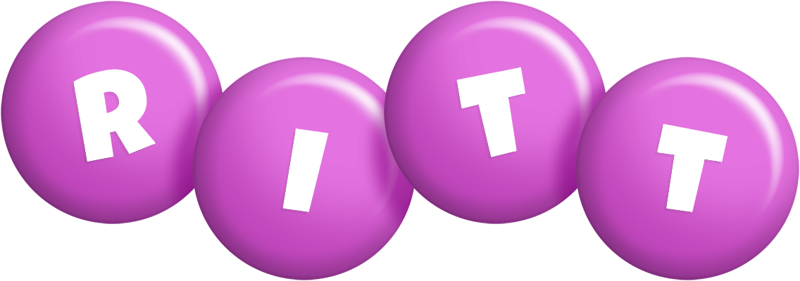 Ritt candy-purple logo