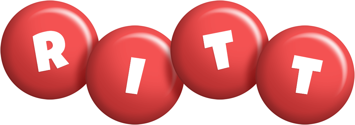 Ritt candy-red logo