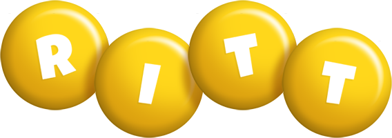 Ritt candy-yellow logo