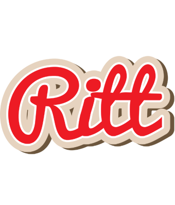 Ritt chocolate logo