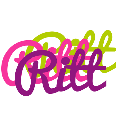 Ritt flowers logo