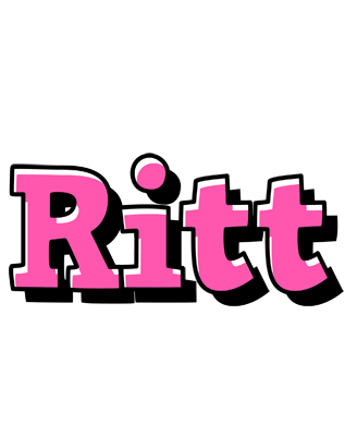 Ritt girlish logo