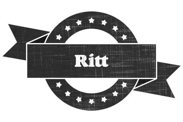 Ritt grunge logo